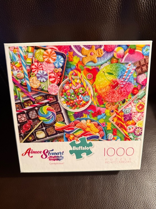 Buffalo Other - Buffalo Aimee Stewart Candylicious  Puzzle 1000 pieces. Complete.  Done once